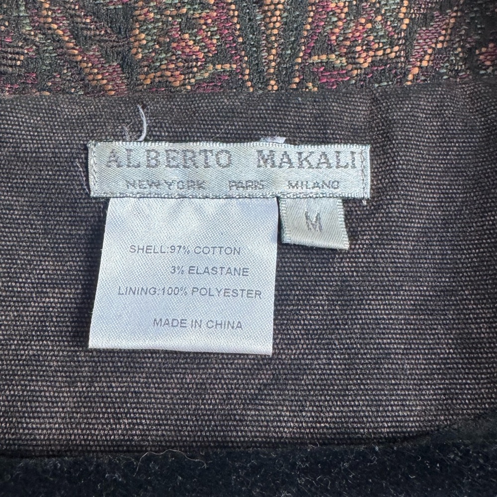 Vintage Alberto Makali Dark Wash Beaded Jacket - Picture 5 of 6